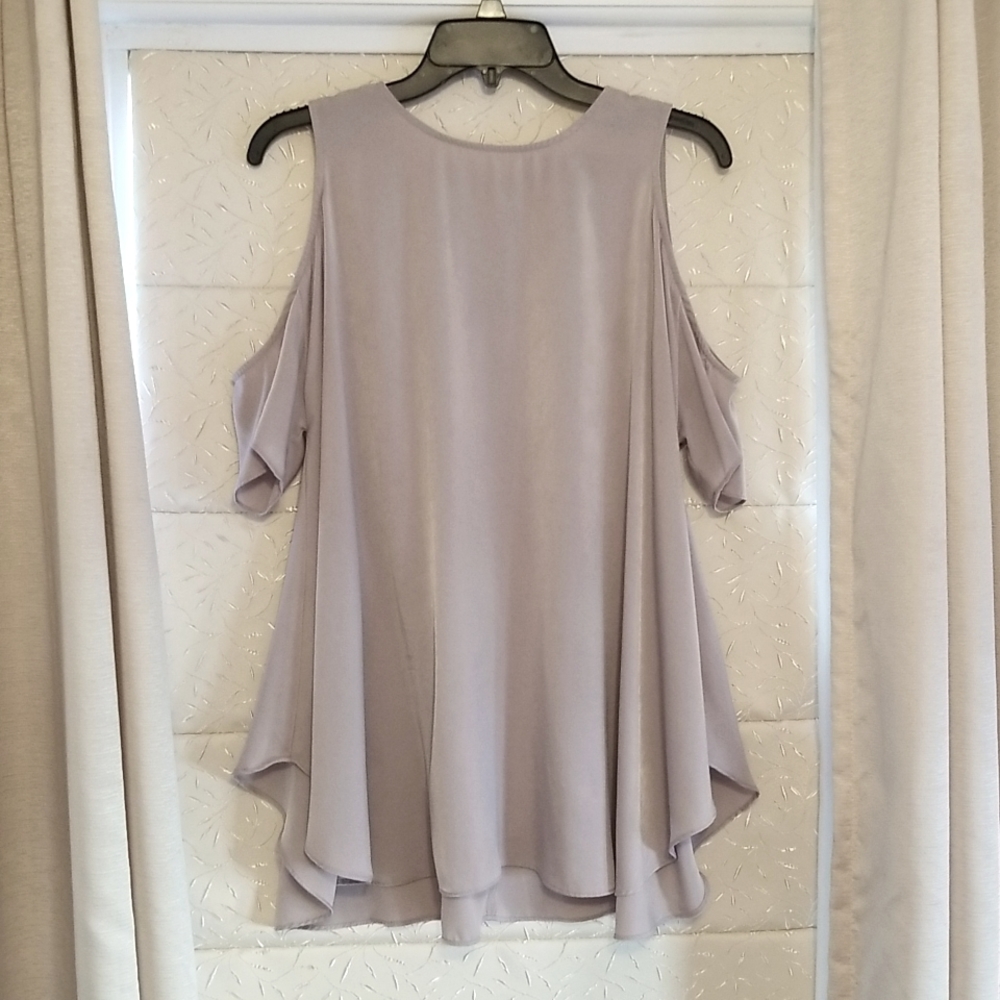 ASOS Cold Shoulder Swing Top